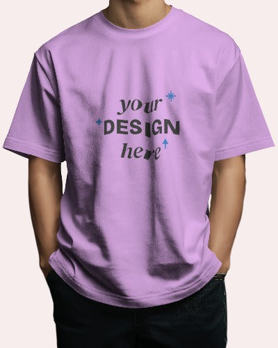 French Terry Oversized Customisable T-shirt