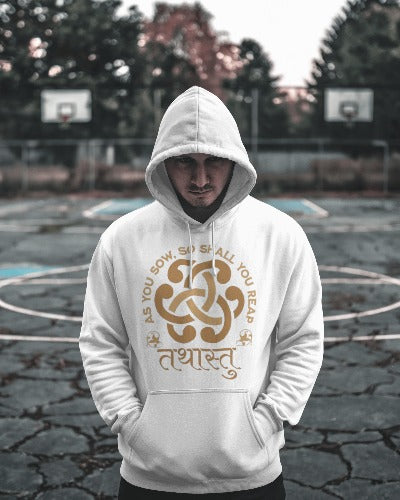 Janposhak Solid Cotton Hoodie