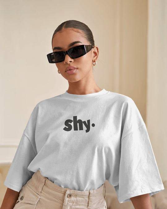 Janposhak Shy Theme T-shirt for Her