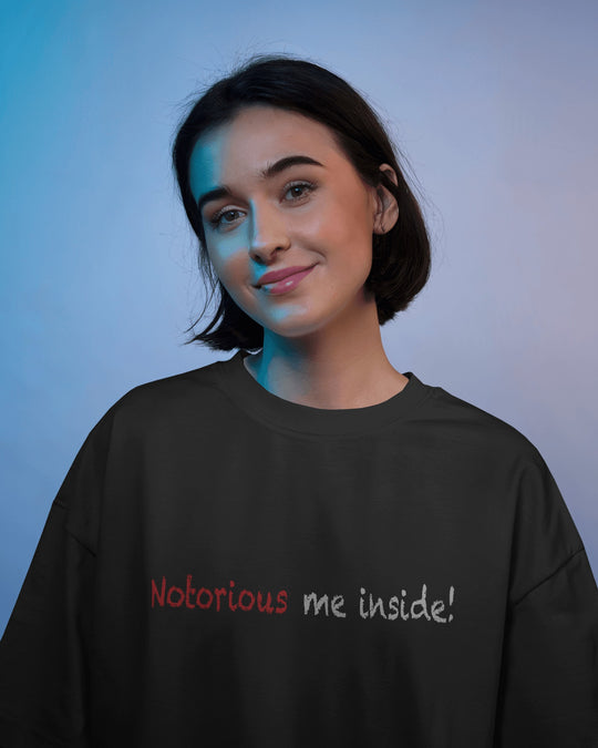 JANPOSHAK NOTORIOUS THEME TSHIRT FOR HER